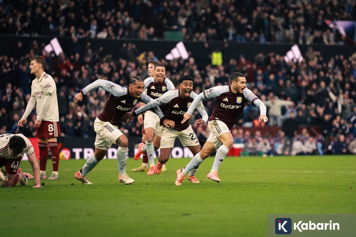 Aston Villa hentikan rekor Arsenal, menang dramatis 2-1 di Liga Inggris
