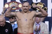 Usyk Tingkatkan Intensitas Latihan Jelang Lawan Rico Verhoeven