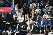 Menang 111-108 atas 76ers, Detroit Pistons pimpin klasemen Wilayah Timur