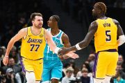 LA Lakers kalahkan Hornets 121-111, Luka Doncic cetak 38 poin