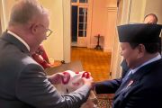 Prabowo tunjukkan sisi hangat diplomasi lewat hadiah untuk anjing PM Australia