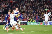 Jules Kounde cetak brace, Barcelona menang 2-1 atas Frankfurt