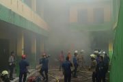 Sembilan santri alami sesak napas usai insiden kebakaran ponpes di Jaksel