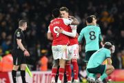Menang dramatis di menit akhir, Arsenal bungkam Wolves di Emirates