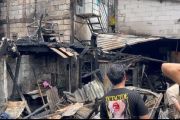 Lagi kebakaran, orang ini malah maling TV di Grogol