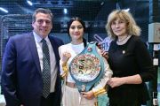 Camila Zamorano Siap Naik Ring Lagi Jaga Gelar Sabuk Juara Dunia WBC