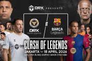 Clash of Legends Dekatkan Penggemar dan Legenda Sepak Bola Dunia