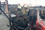 Gara-gara Bakar Sampah, Bengkel di Cengkareng Ludes Dilahap Api