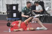 Justin Hubner Latihan Terpisah Jelang Laga Melawan Mozambik