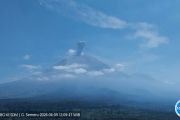 Gunung Semeru Erupsi 10 Kali, Letusan Tertinggi Capai 1,2 Kilometer