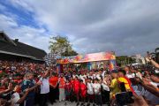 Ribuan Warga Ambon Ramaikan Color Fun Walk untuk Sambut Piala Dunia