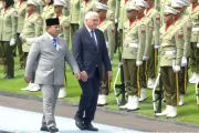 Prabowo Sambut Presiden Jerman dengan Upacara Kenegaraan