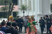 Prabowo Terima Kunjungan Presiden Jerman di Istana Merdeka