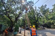Kabel di Jalan Lauser Jaksel Dicopot Imbas Kecelakaan Siswi SMAN 6