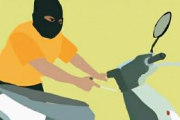 Ketangkep basah, pencuri motor di Kalideres ini babak belur diamuk massa
