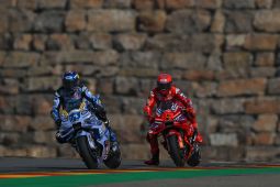 Marc dan Alex Marquez rayakan gelar MotoGP 2025 di kampung halaman