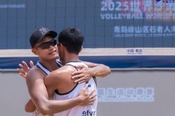 Langkah mulus voli pantai putra Indonesia masih berlanjut di SEA Games 2025