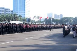 Polres Jakpus Kerahkan 1.948 Personel Kawal Aksi Buruh di DPR/MPR