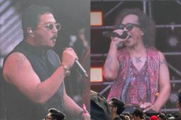 Kolaborasi Slank & Sal Priadi hipnotis penonton Pestapora di terik siang bolong