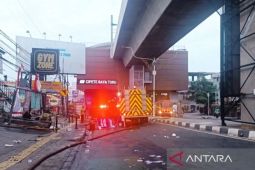 MRT Jakarta tak terimbas kebakaran food court dekat Stasiun Cipete Raya