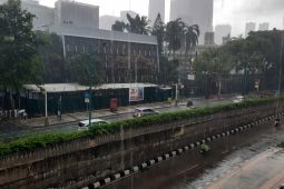 BMKG prakirakan cuaca di sebagian Jakarta akan hujan ringan pada Rabu ini