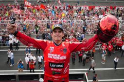 Juara dunia Marc Marquez siap gaspol di GP Indonesia 2025