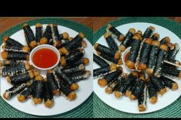 Resep dan cara mudah buat chicken nori rolls di rumah