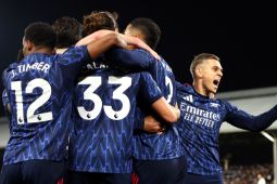 Klasemen Liga Inggris: Arsenal kokoh di puncak Klasemen usai tumbangkan Fulham