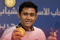 Winata Fugon persembahkan emas untuk Indonesia di Asian Youth Games Bahrain 2025