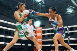 Juarez tahan sabuk juara dunia WBC usai duel ketat lawan Plata