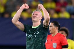 Haaland dan Silva antar Manchester City tekuk Villarreal 2-0