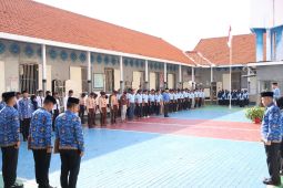 Napi di Rutan Situbondo ikut serta dalam upacara Sumpah Pemuda