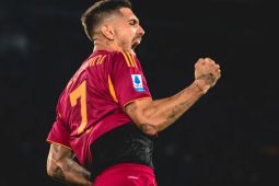 AS Roma amankan kemenangan dan rebut puncak klasemen sementara Serie A