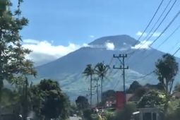 Gunung Dempo Erupsi, Kolom Abu Capai 3,5 Kilometer