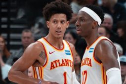 Jalen Johnson bawa Atlanta Hawks menang 132-122 atas Utah Jazz