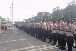 Kepolisian kerahkan 1.963 personel untuk amankan unjuk rasa buruh di Monas