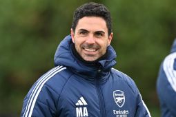 Arteta Tersenyum Lebar Lihat Arsenal Tampil Perkasa Kontra Aston Villa