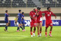 Timnas putri berhasil curi kemenangan 2-1 atas Nepal di laga uji coba