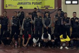 Delapan remaja ditangkap Polisi usai terlibat tawuran di bawah flyover Roxy Jakpus