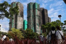 13 terduga pelaku kebakaran di Hong Kong ditangkap polisi