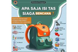 Ini daftar barang yang harus ada di dalam tas siaga bencana