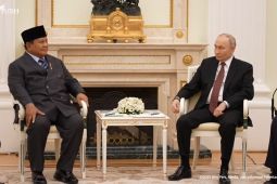 Prabowo jumpa Putin di Istana Kremlin Rusia