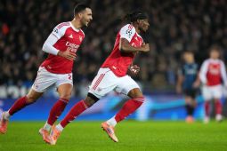 Arsenal tetap tanpa tanding usai bungkam Club Brugge 3-0