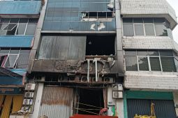 Baterai drone jadi pemicu kebakaran ruko yang tewaskan 22 orang