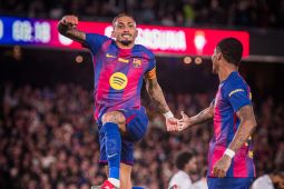 Barcelona tak terbendung! Dua gol Raphinha antar Blaugrana tekuk Osasuna