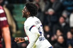 Quentin Ndjantou bangga cetak gol perdana di karir profesionalnya