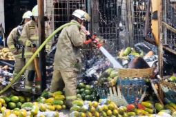 Kerugian kebakaran Pasar Induk Kramat Jati mecapai Rp10 miliar