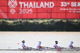 Tim dayung rowing Indonesia panen medali di SEA Games 2025
