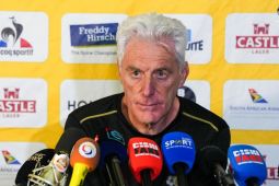 Hugo Broos Sebut Afrika Selatan Butuh Keberuntungan di Laga Pembuka