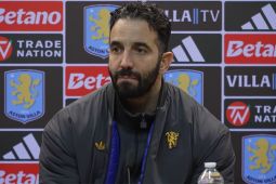 Amorim merasa MU tak pantas kalah dari Aston Villa